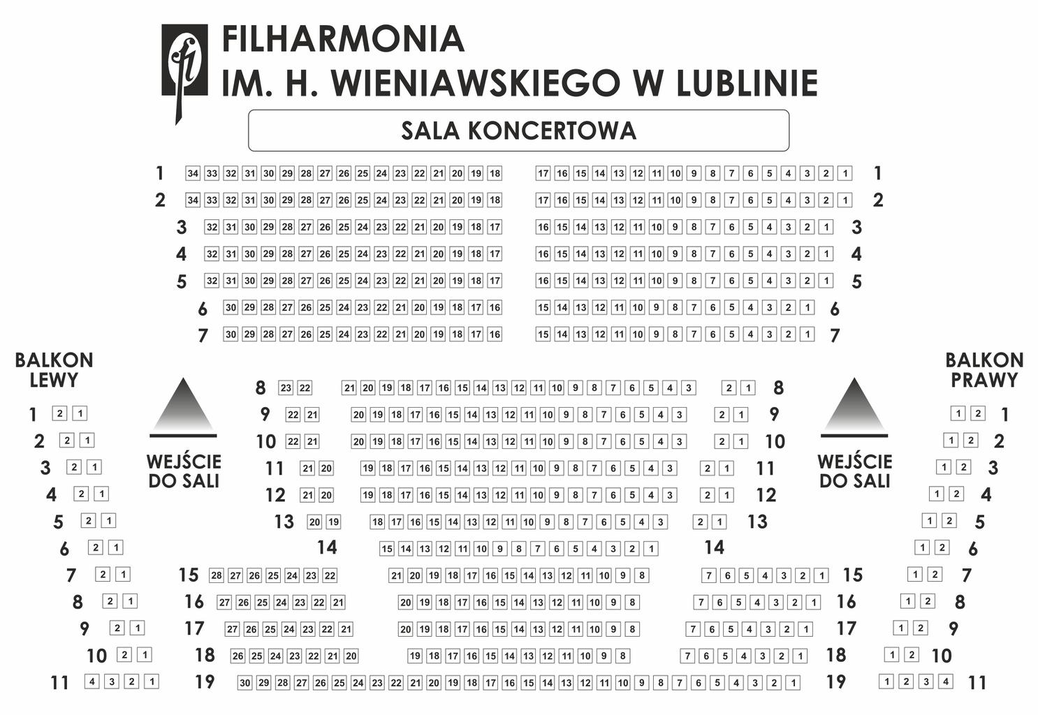Plan sali